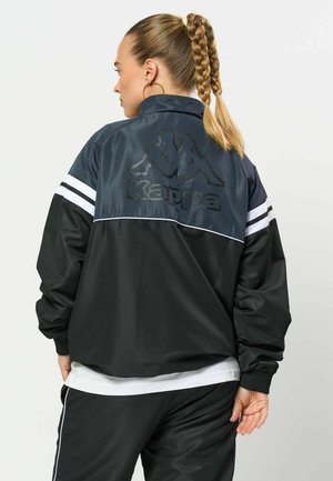 Kappa, LOGO SOSUT - Лятно яке - black-grey ink-white