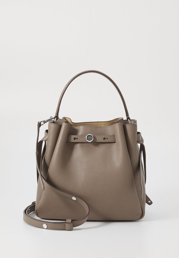 ROMY BUCKET BAG - Handbag - wild mushroom