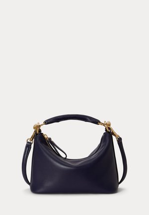 Lauren Ralph Lauren, NAPPA LEATHER MINI BLAIKE SHOULDER BAG - Kézitáska - refined navy