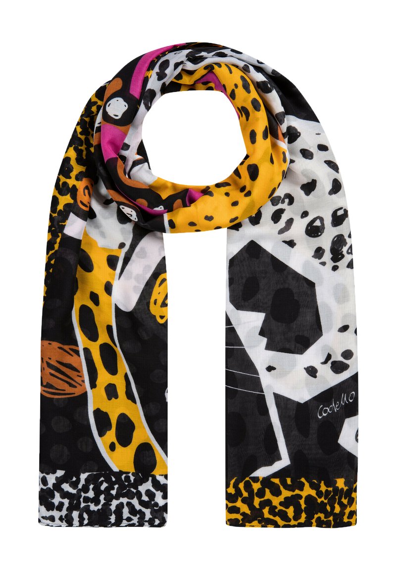 Damen Schals | Codello ANIMAL-SCHAL Schal schwarz - GE26789 Damen Schals | Codello ANIMAL-SCHAL Schal schwarz - GE26789