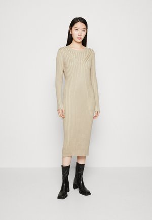 MSCH Copenhagen KICKA DRESS - Kampsunkleit - aluminum/endive