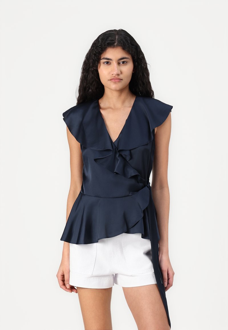 VILA - KIMMIE  - Bluse - navy blazer, Vergrößern