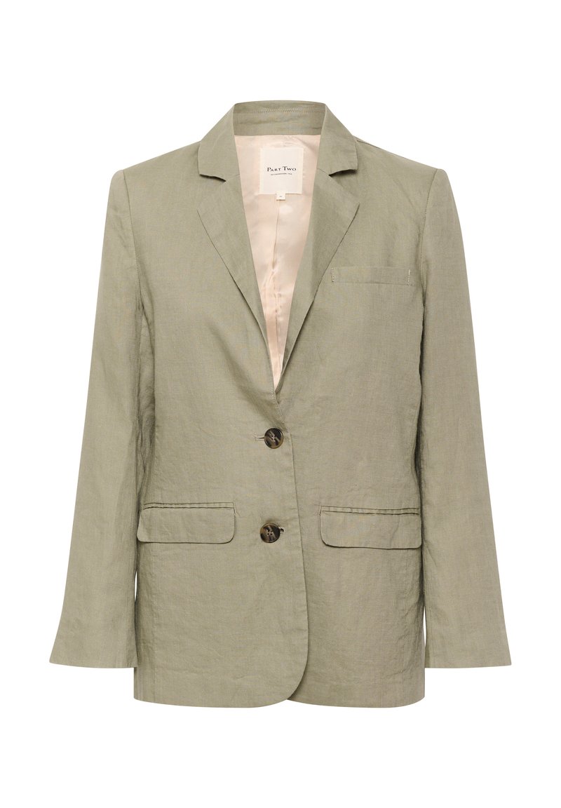 Part Two Halflange jas kaki Part Two Halflange jas kaki