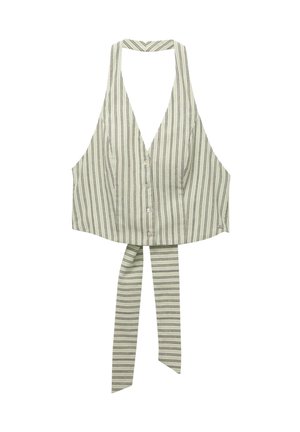 PULL&BEAR STRIPED  - Blouse - khaki