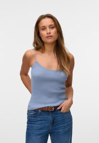 Top - dusty blue