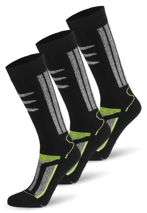 KNEE HIGH THERMAL SKI 3 PACK - Overkneestrümpfe - limette
