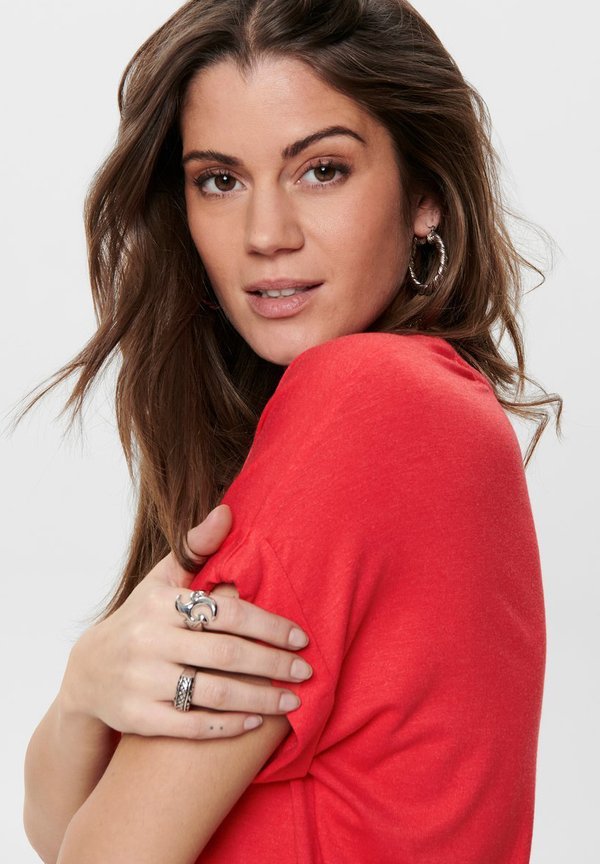 MOSTER O-NECK - Blouse - cayenne4