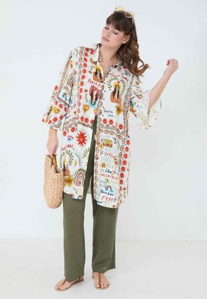 Overhemdblouse - rainbow