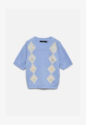 Vero Moda, VMMADDEN O NECK - T-shirt imprimé - brunnera blue