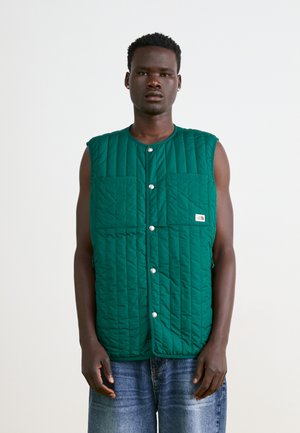 REVERSIBLE VISOKE VEST - Brezrokavnik - hunter green/evergreen