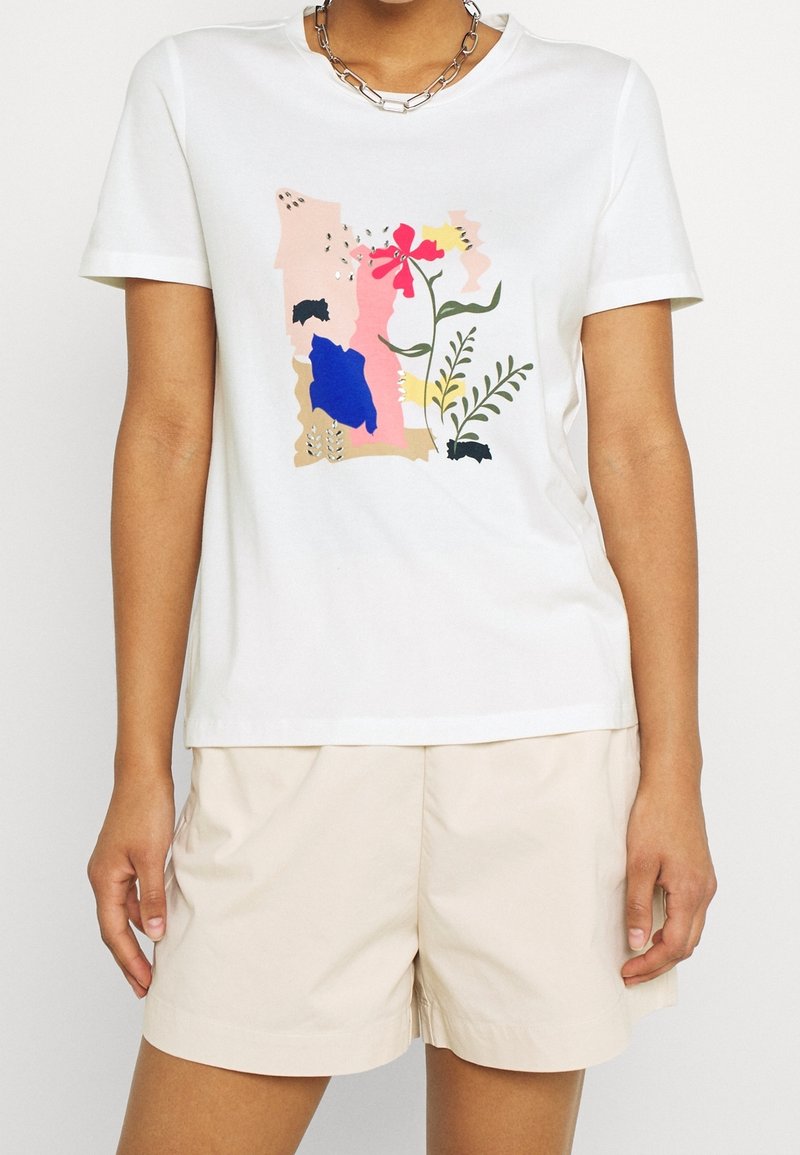 Vero Moda Camiseta estampada - white