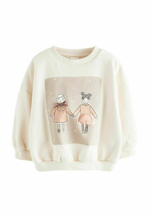 Sweatshirt - white ground