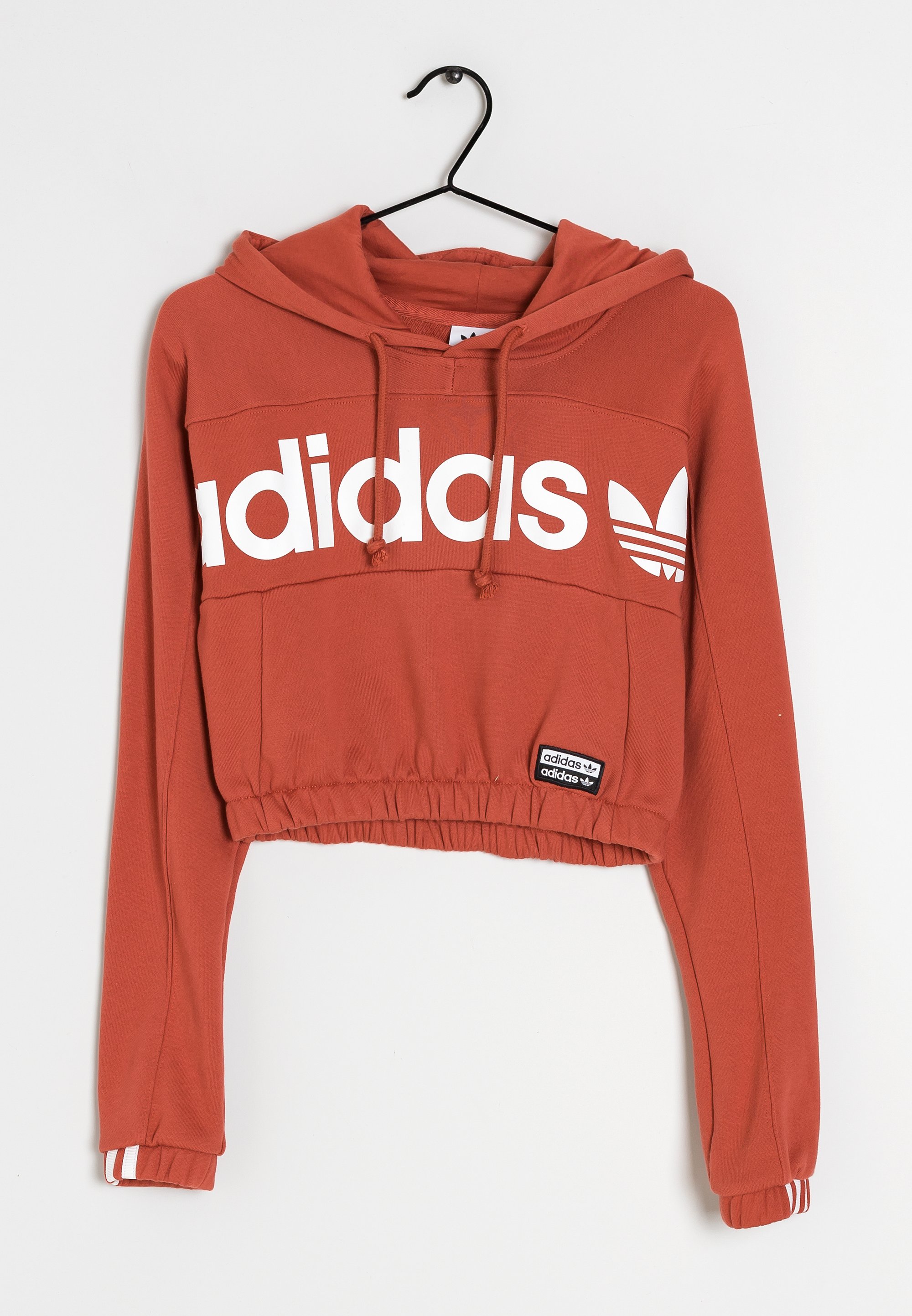 adidas Originals Felpa con cappuccio orange/arancione (Second