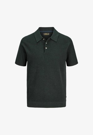 Jack & Jones, JPRBLURILEY KNIT POLO SS SN - Polo - scarab
