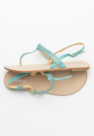 Buffalo Sandaler m/ tåsplit - blue