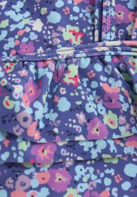 Color Kids SHOULDER FRILL AOP - Baddräkt - marlin