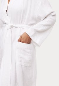 Marks & Spencer MUSLIN DOBBY  - Morgonrock - white