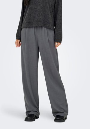 ONLSVEA LIFE PULL UP - Broek - dark grey melange