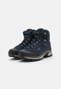 Lowa CORVARA GORE TEX MID - Turistiniai batai - navy/arktis