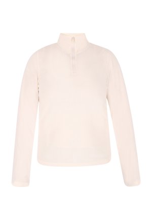 Pulover din fleece - wollweiss