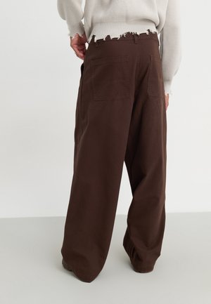 Pantalon classique - brown