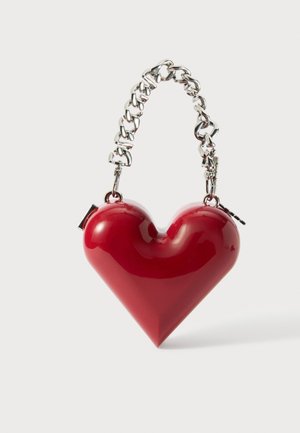 HEART BAG - Handbag - red