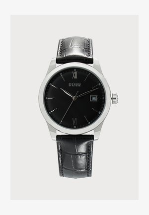 BOSS, GALLANT - Montre - silver-coloured/black