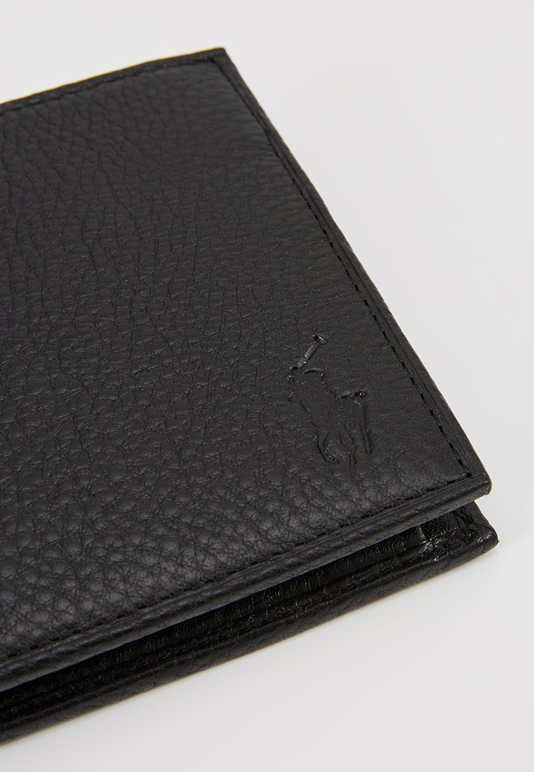 Knorrig onregelmatig Verdienen Polo Ralph Lauren COIN-POCKET LEATHER WALLET - Portemonnee - black/zwart -  Zalando.nl