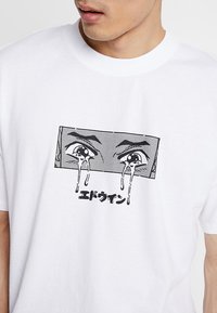 Edwin SAD - Apdrukāts T-krekls - white