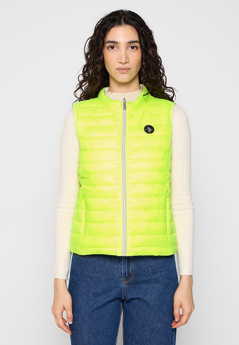 U.S. Polo Assn. Bodywarmer neongeel U.S. Polo Assn. Bodywarmer neongeel