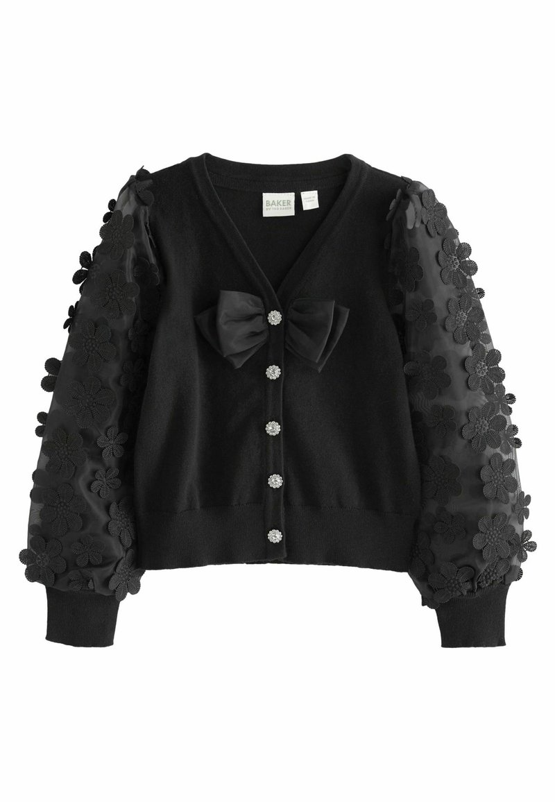 Baker by Ted Baker FLOWER  REGULAR FIT - Kardigán - black