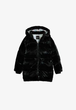 SHINY PADDED - Abrigo de invierno - black