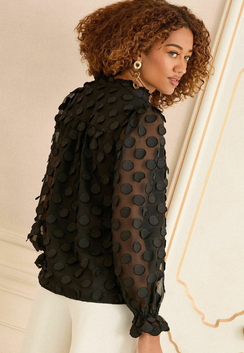 Love Roses PETITE LONG SLEEVE Chemisier black/noir