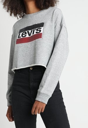 Sweatshirt - mottled grey