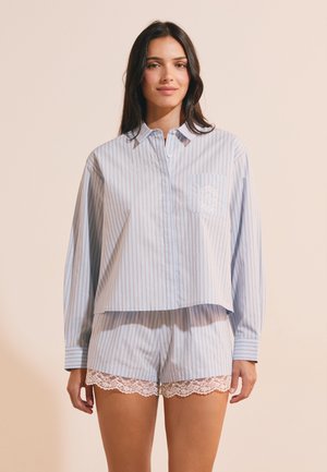 Etam, ROXI - Nachtwäsche Shirt - light blue