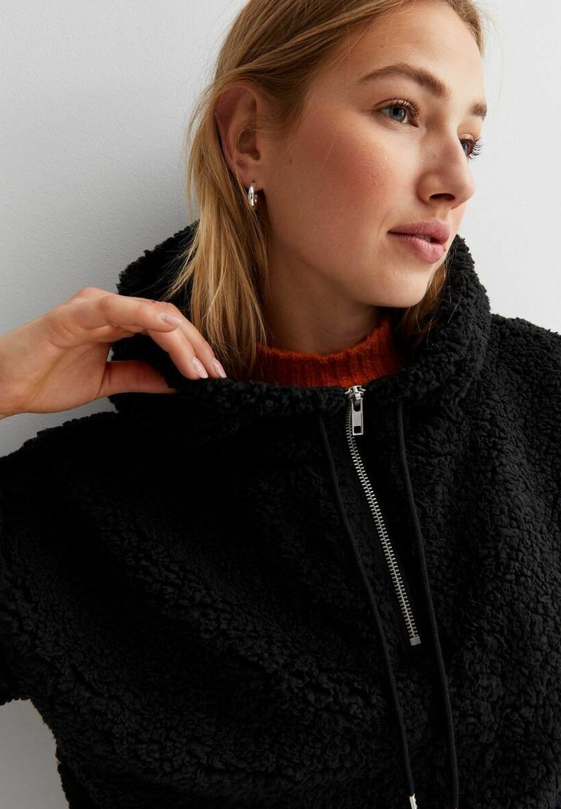 New Look Fleece jumper - black - Zalando.de