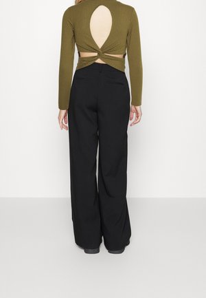 Langarmshirt - olive