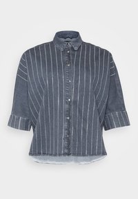 CARGRACE RHINESTONE SHIRT - Paitapusero - medium grey denim