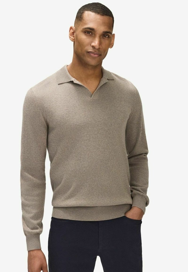 John Henric CLASSIC - Piké - taupe