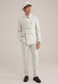 WE Fashion DOUBLE BREASTED - Suknjič - beige