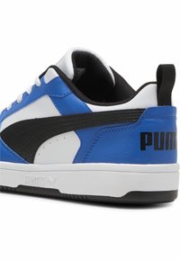 Puma REBOUND V6 UNISEX  - Matalavartiset tennarit - white- black team royal