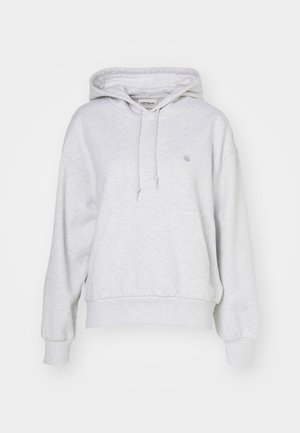 Carhartt WIP, HOODED CASEY - Kapuutsiga pusa - ash heather/silver