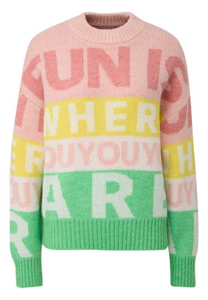 QS Strickpullover - papaya