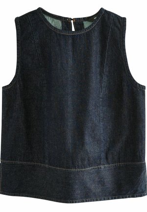 Next REGULAR FIT - FULLER BUST ROUND NECK - Top - rinse blue