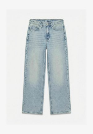 Vero Moda, WIDE-FIT JEANS VMTESSA HIGH RISE WIDE LEG FIT JEANS - Jean large - light blue