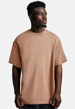 T-shirt print - braun