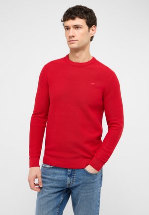 Mustang, Strickpullover - rot