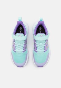 adidas Performance FORTARUN 2.0 CLOUDFOAM ELASTIC LACE STRAP - Scarpe da corsa su strada - semi flash aqua/silver metallic/orchid fusion