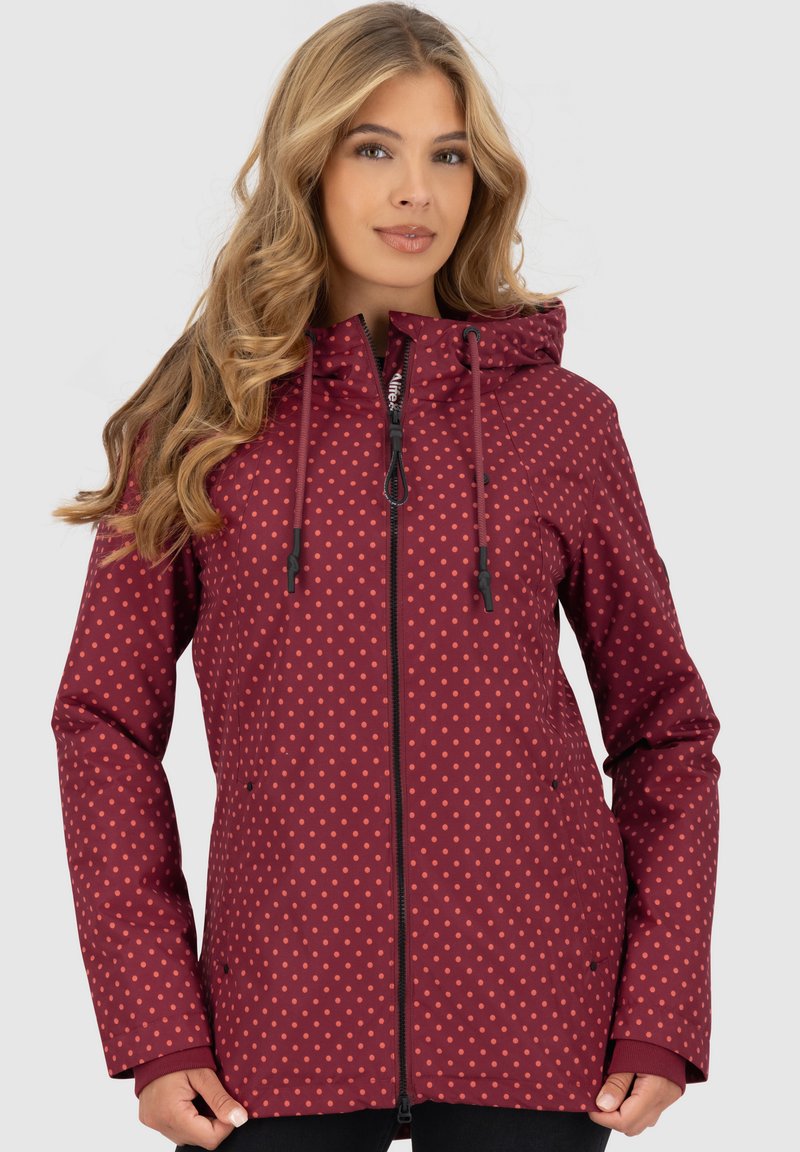 alife & kickin LILOUAK B - Cappotto invernale - cranberry juice