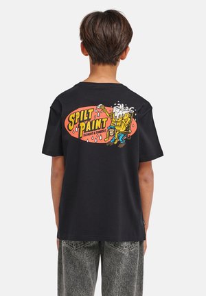 Element, ELEMENT JUNGEN 8-16 APPAREL|TOPS ELBZT00308 - T-shirt con stampa - fbk